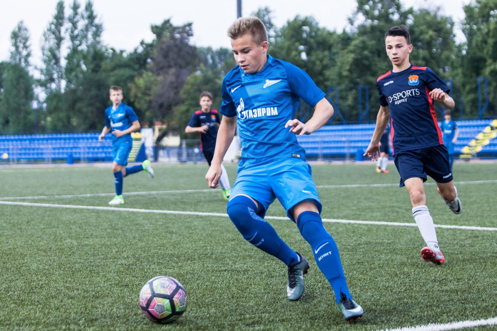 Предварительный этап первенства России среди футбольных школ, «Зенит» U-14 — «Автово» U-14, полуфинал