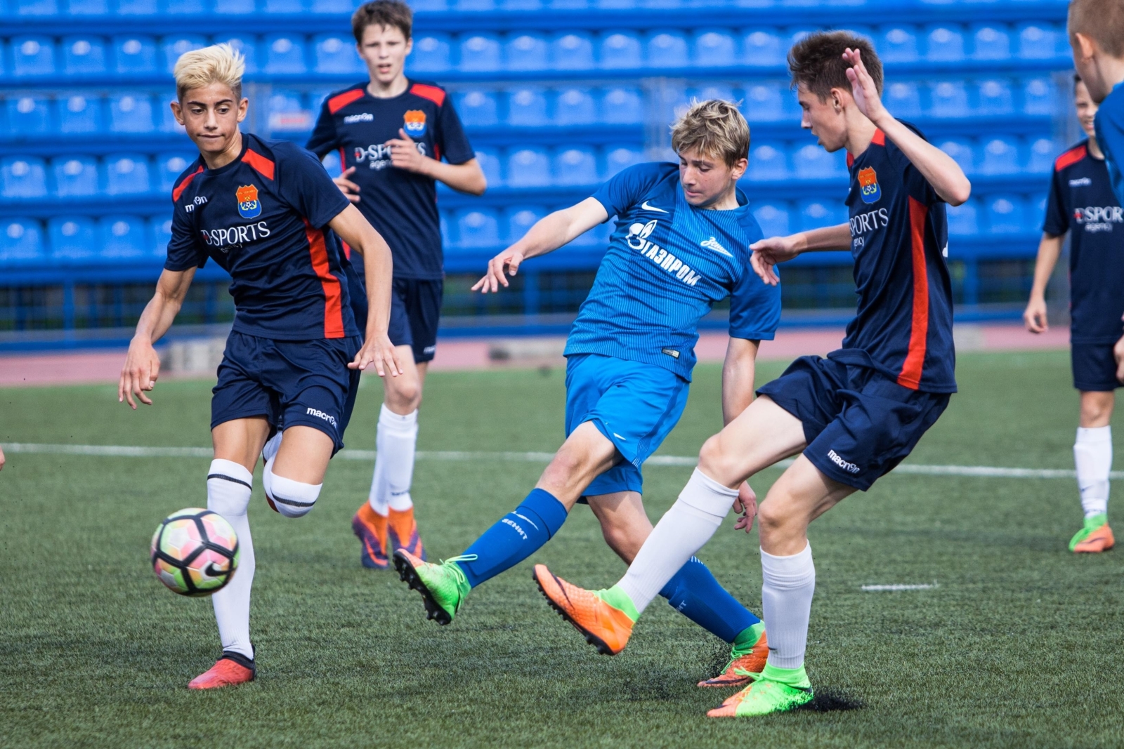 Предварительный этап первенства России среди футбольных школ, «Зенит» U-14 — «Автово» U-14, полуфинал