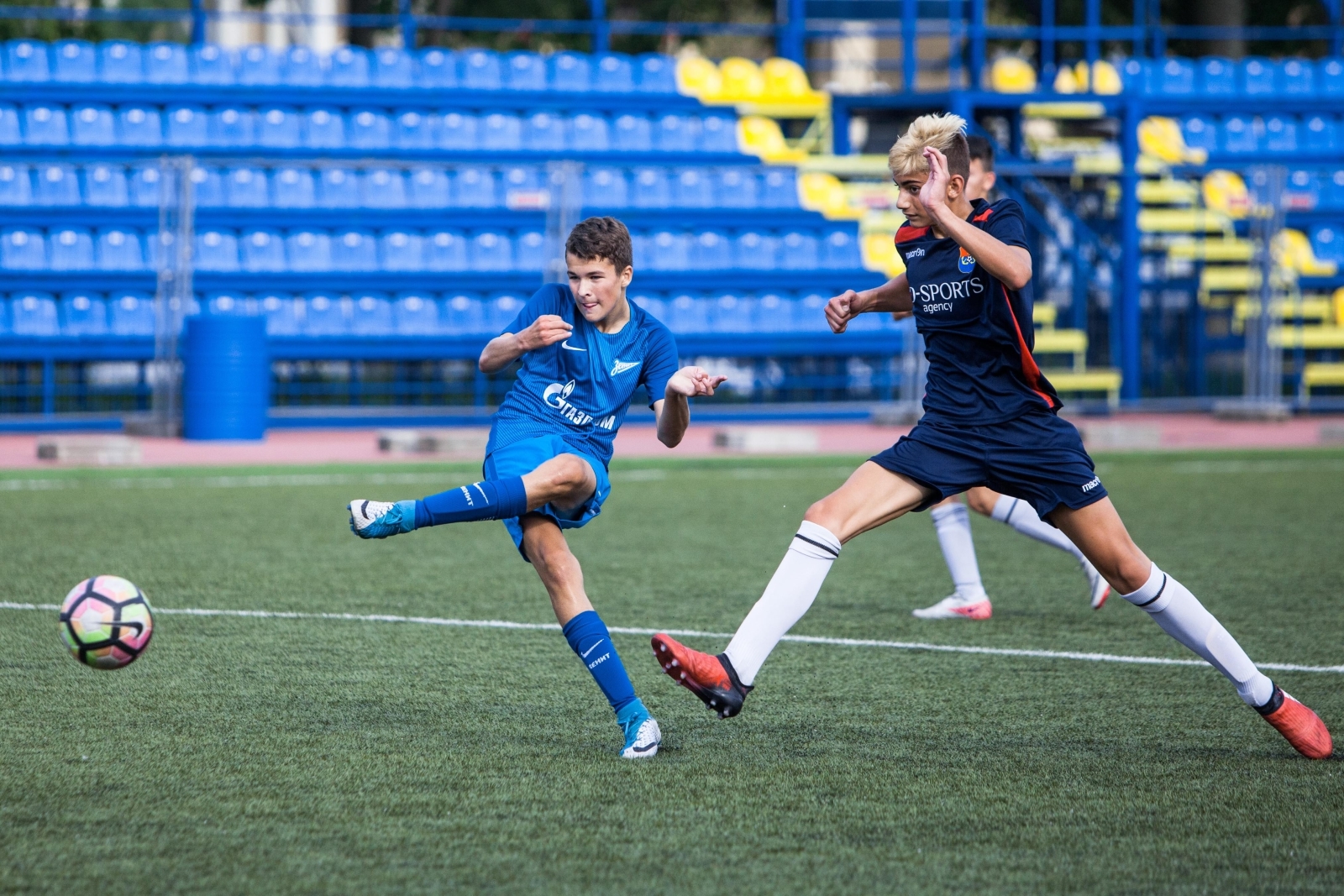 Предварительный этап первенства России среди футбольных школ, «Зенит» U-14 — «Автово» U-14, полуфинал