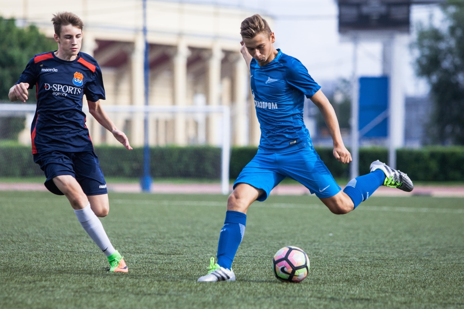 Предварительный этап первенства России среди футбольных школ, «Зенит» U-14 — «Автово» U-14, полуфинал