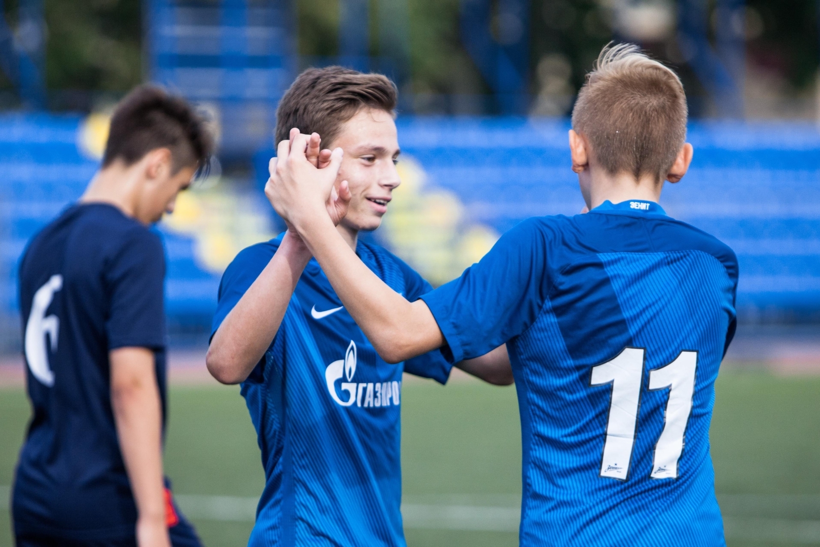 Предварительный этап первенства России среди футбольных школ, «Зенит» U-14 — «Автово» U-14, полуфинал