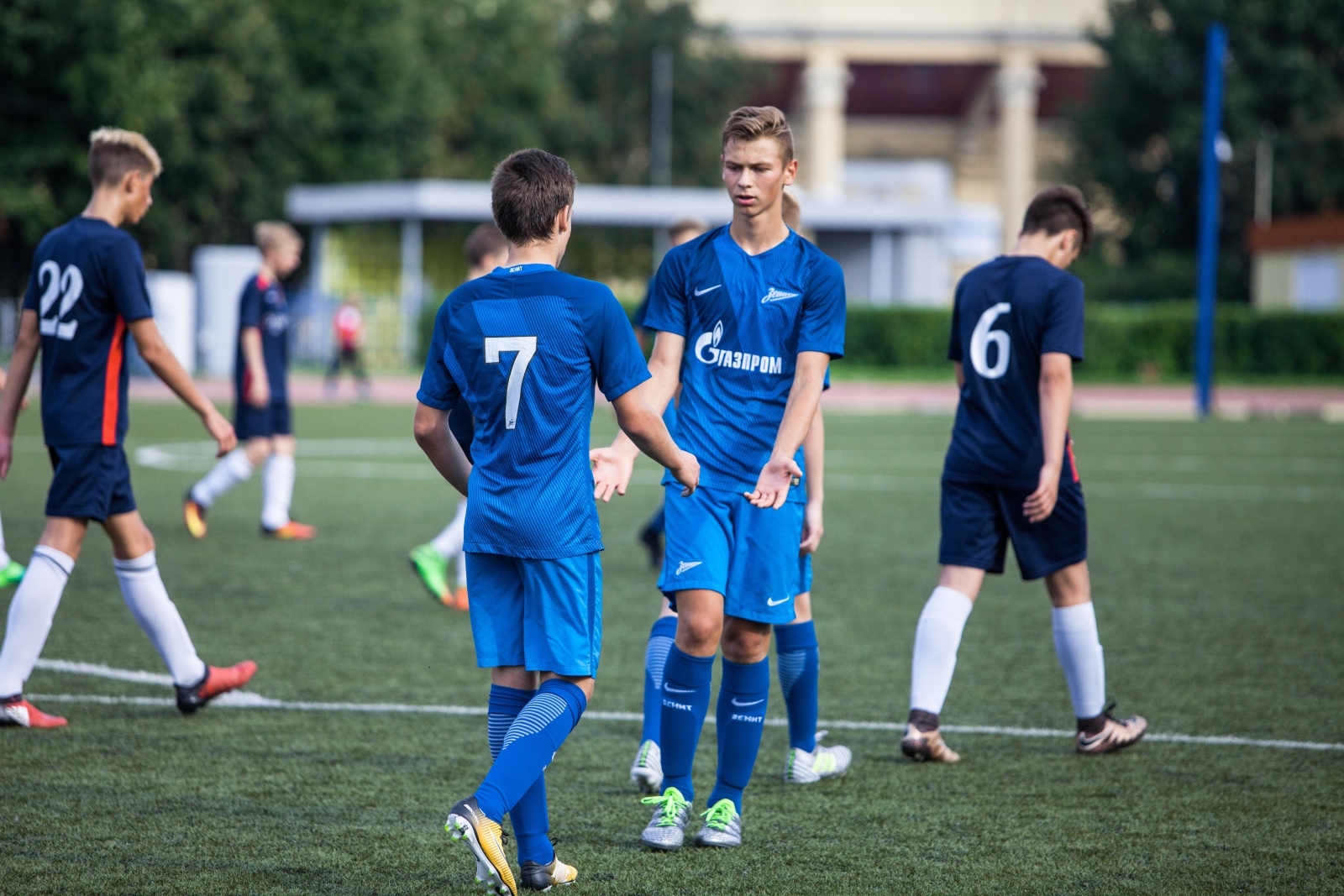 Предварительный этап первенства России среди футбольных школ, «Зенит» U-14 — «Автово» U-14, полуфинал