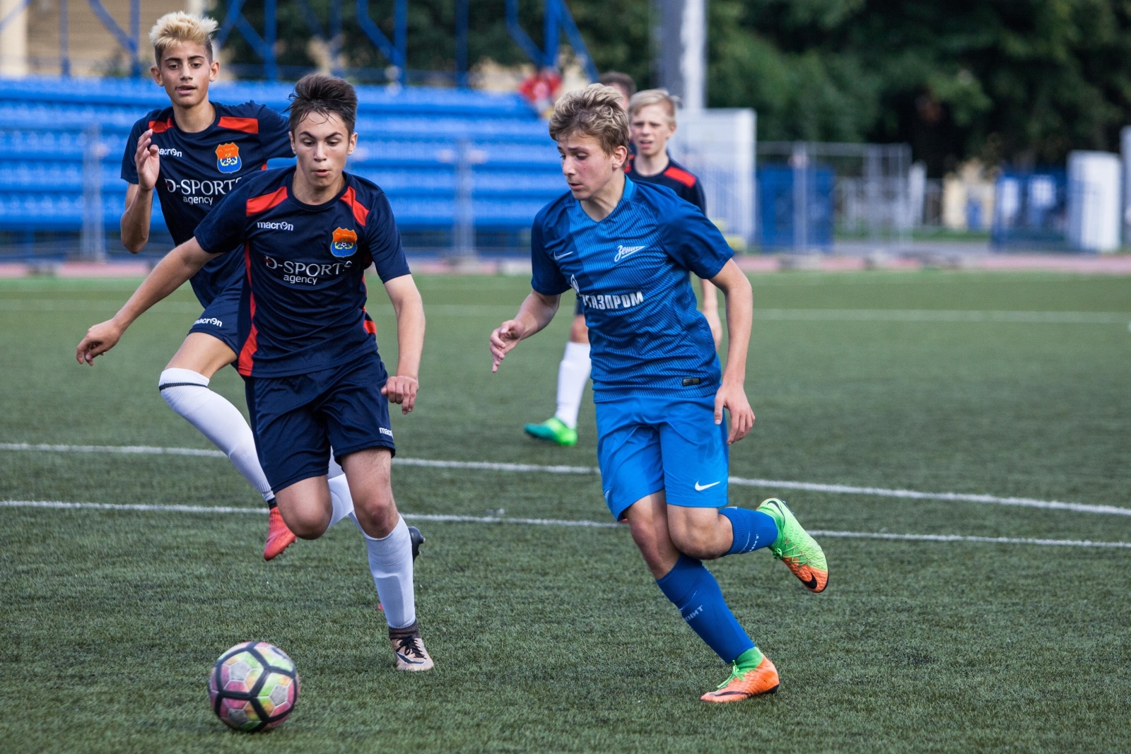 Предварительный этап первенства России среди футбольных школ, «Зенит» U-14 — «Автово» U-14, полуфинал