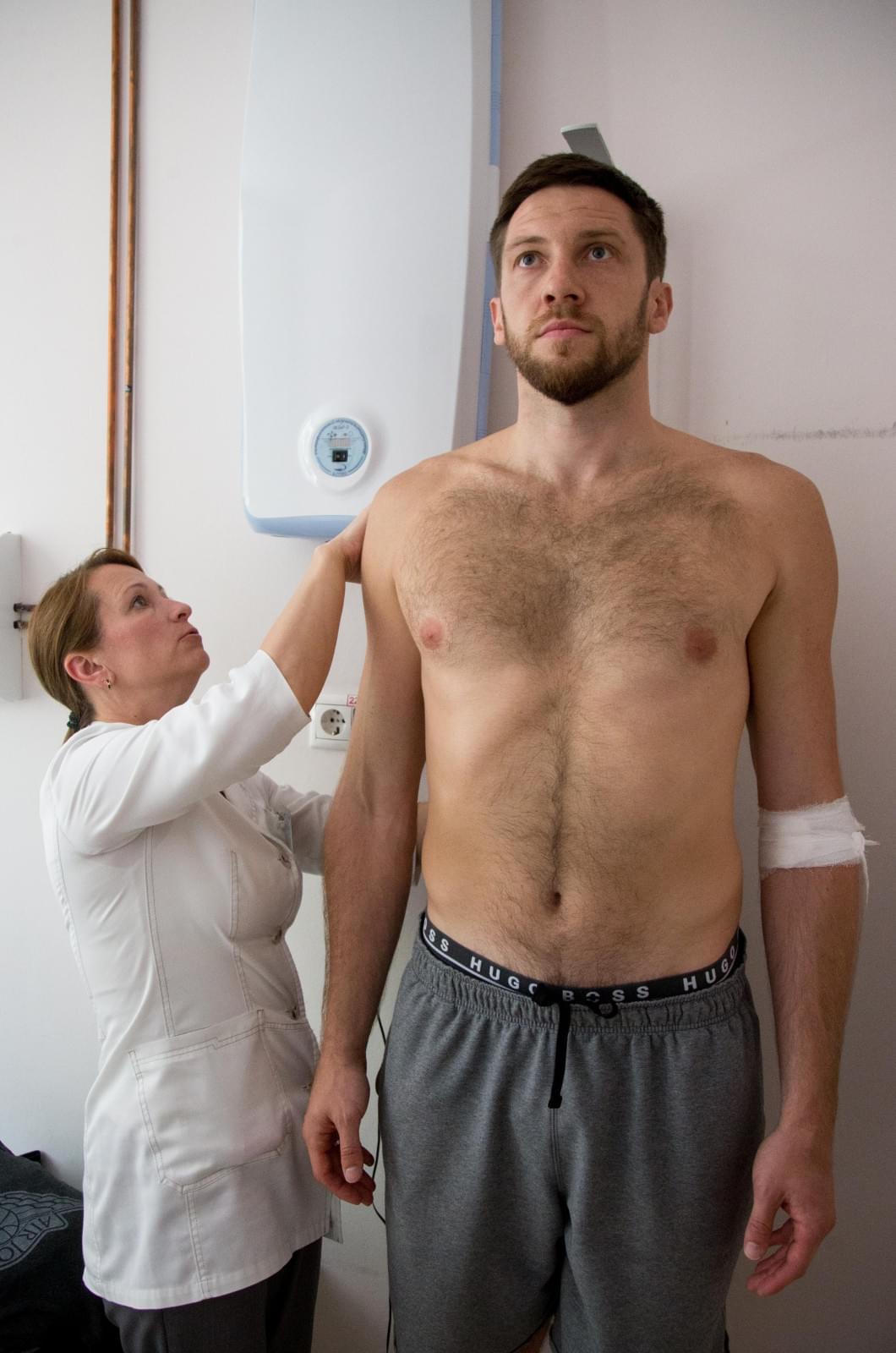 Медицинский осмотр БК «Зенит»