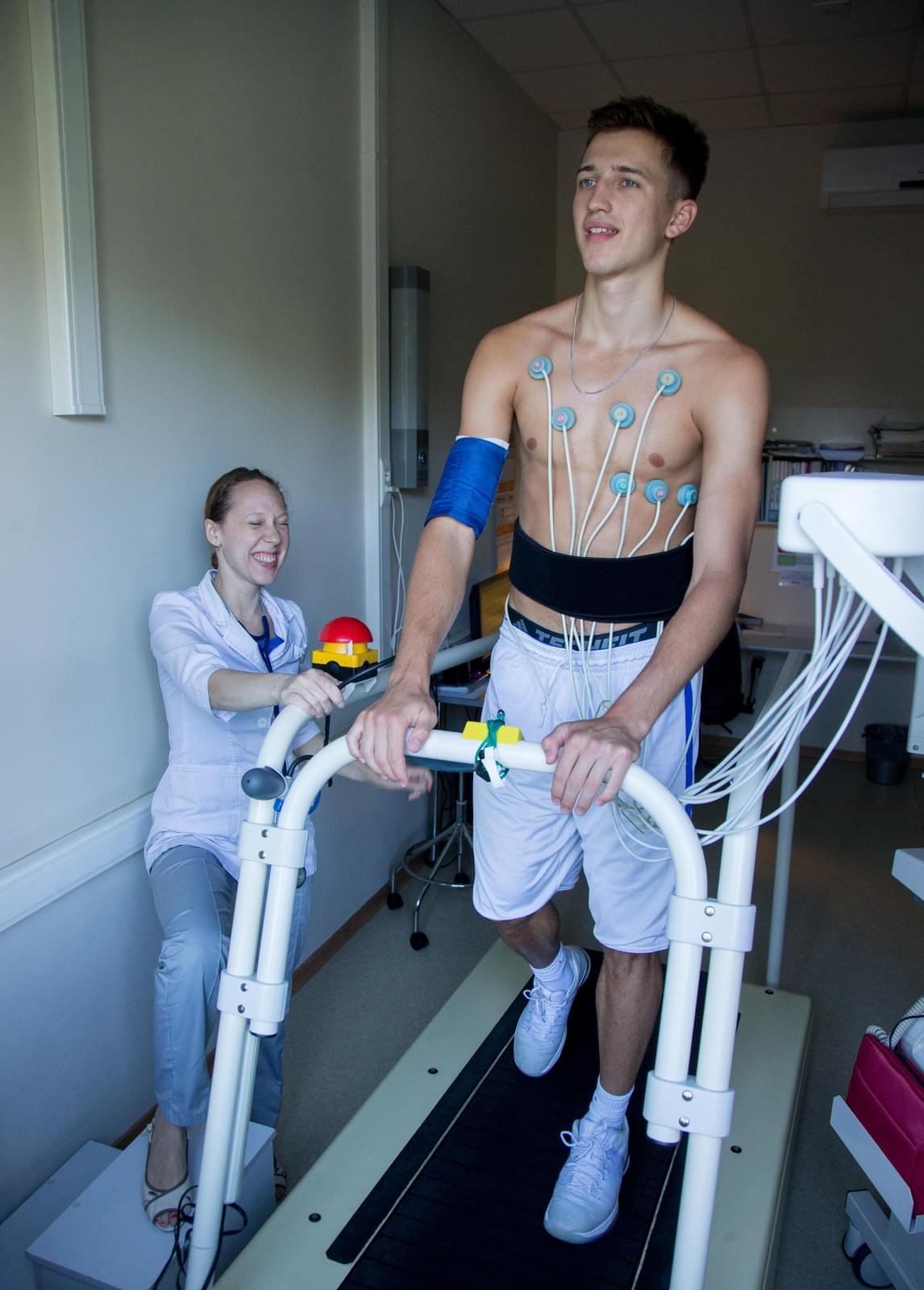 Медицинский осмотр БК «Зенит»