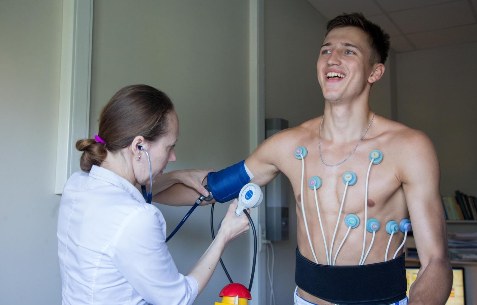 Медицинский осмотр БК «Зенит»