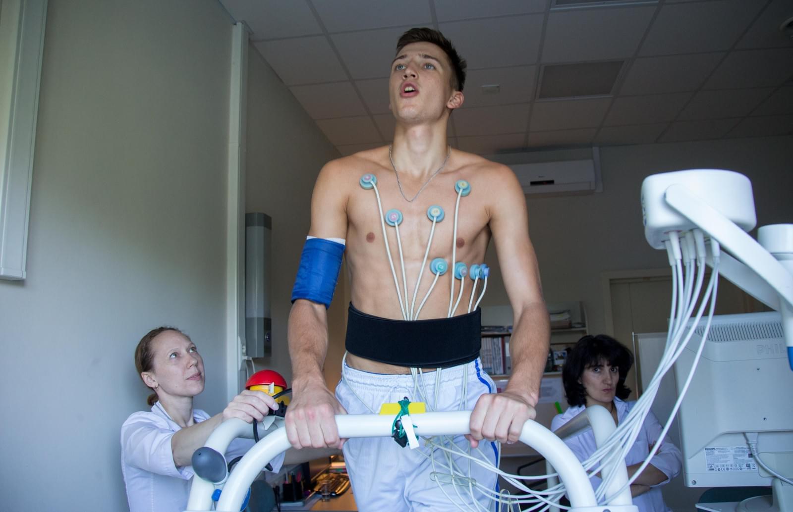 Медицинский осмотр БК «Зенит»