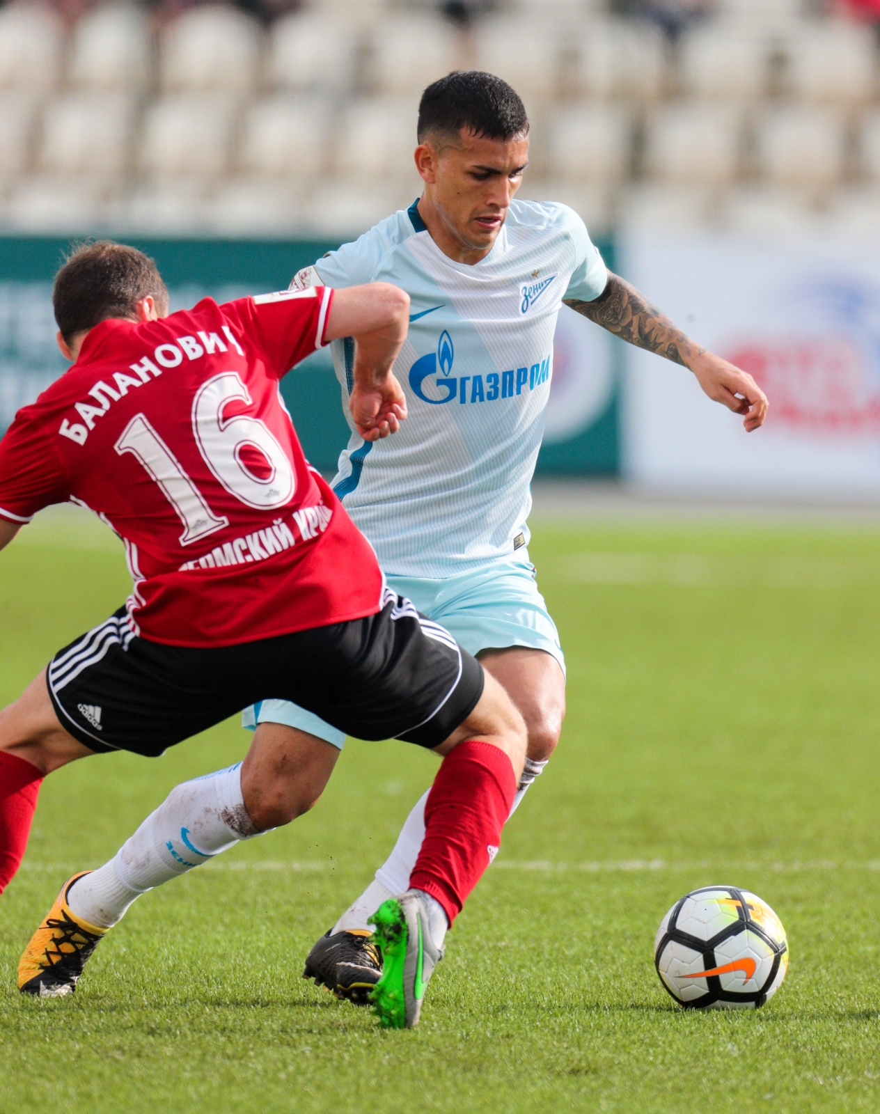 РОСГОССТРАХ-Чемпионат России 2017/18, «Амкар» — «Зенит»