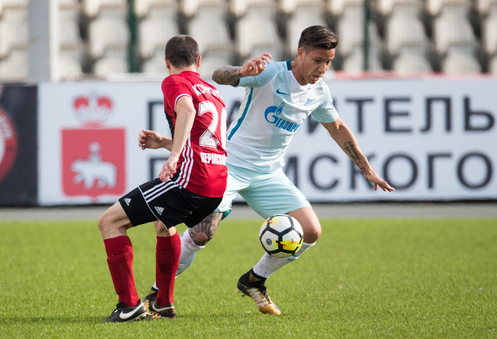 РОСГОССТРАХ-Чемпионат России 2017/18, «Амкар» — «Зенит»