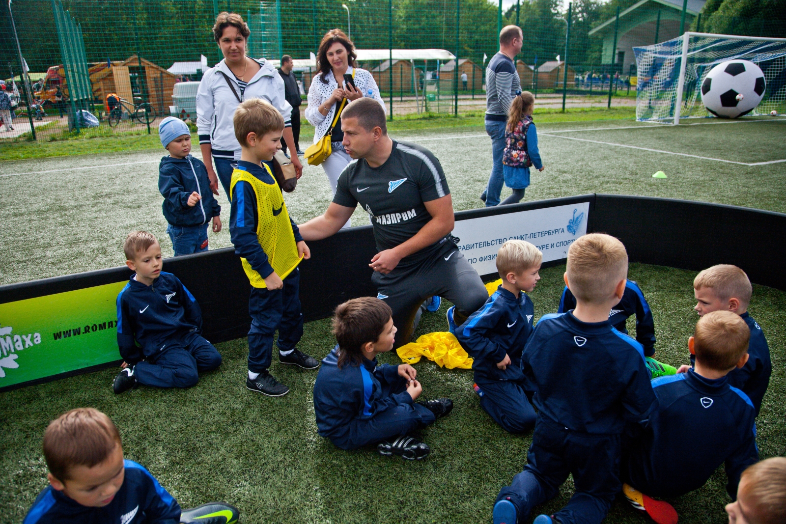 Открытие филиала Академии ФК «Зенит» в Сестрорецке