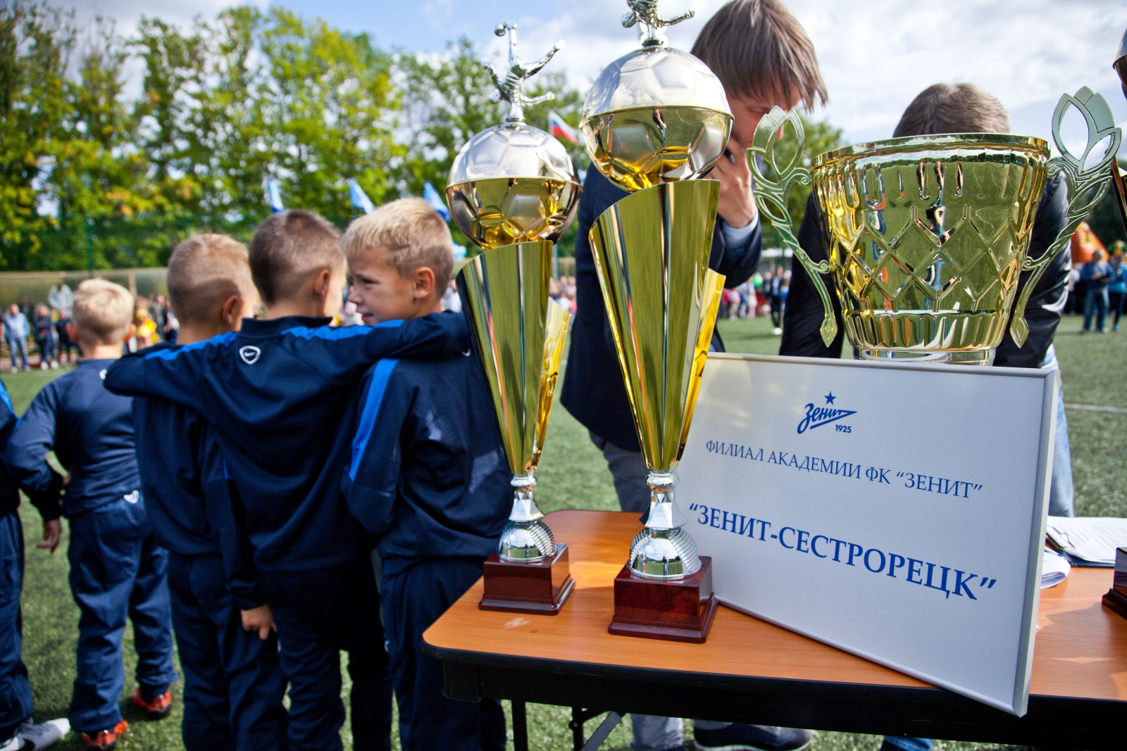 Открытие филиала Академии ФК «Зенит» в Сестрорецке