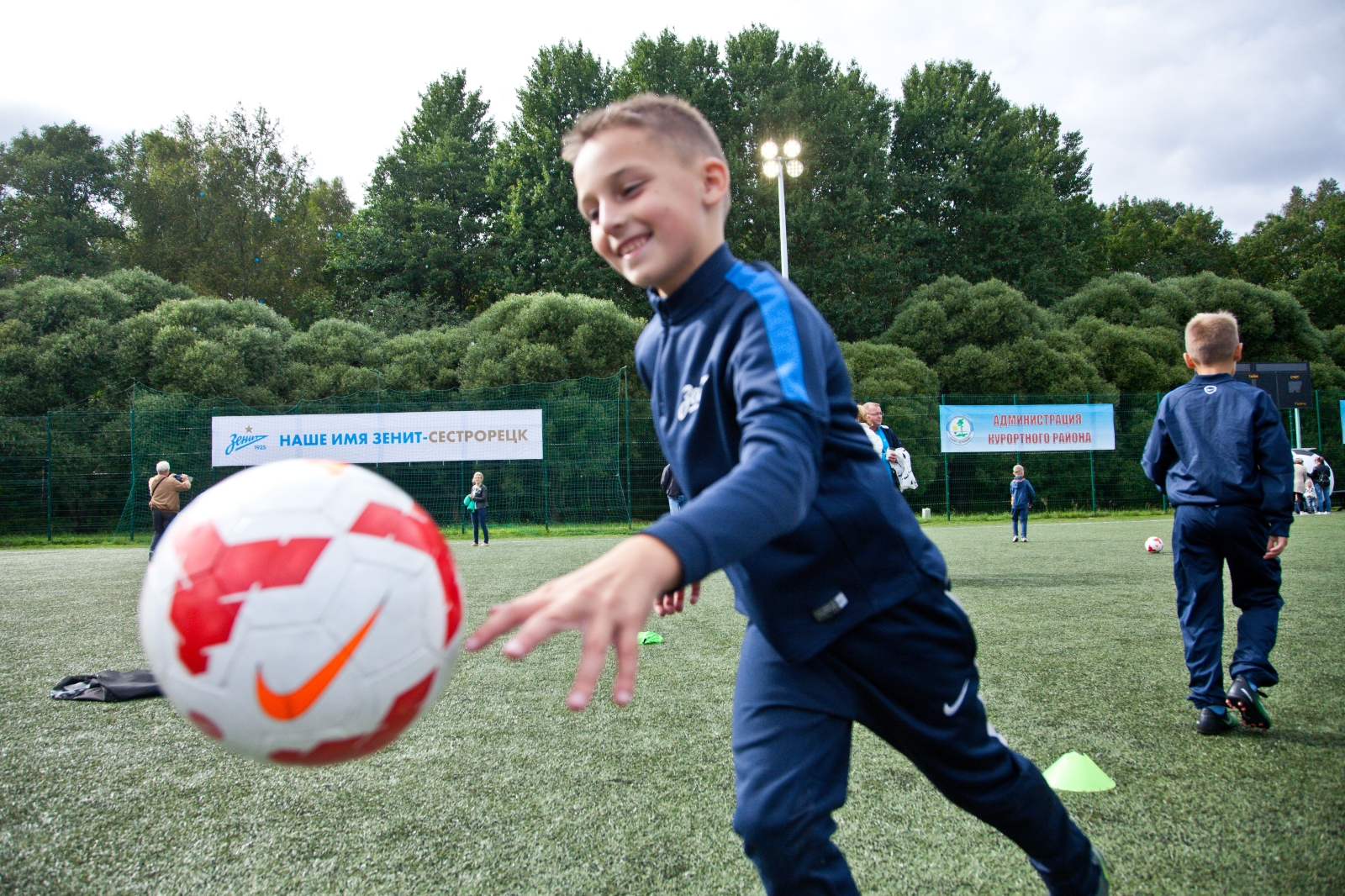 Открытие филиала Академии ФК «Зенит» в Сестрорецке