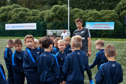 Открытие филиала Академии ФК «Зенит» в Сестрорецке