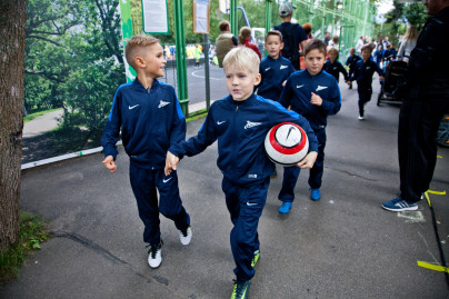 Открытие филиала Академии ФК «Зенит» в Сестрорецке