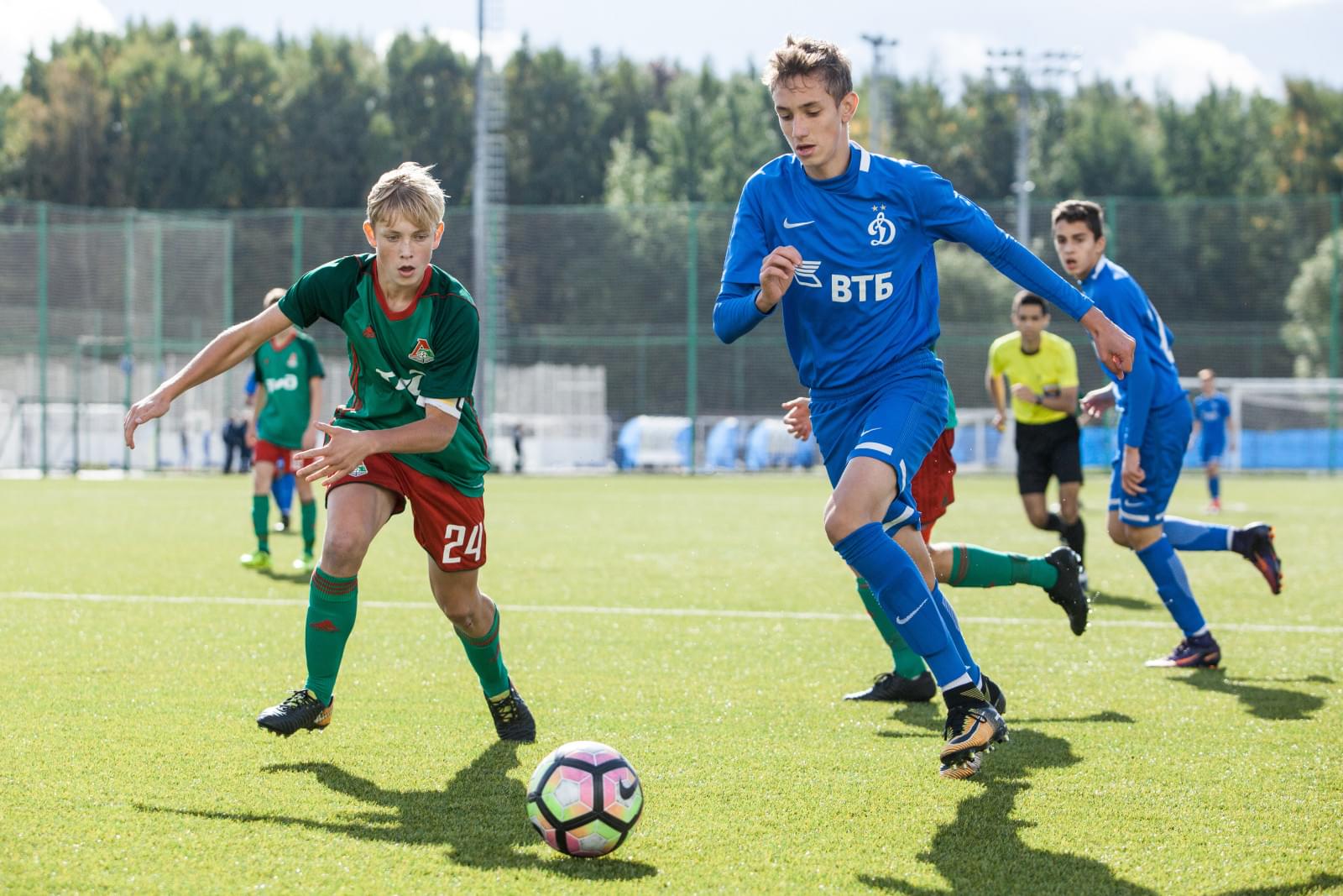 Финал Кубка РФС в Академии, «Динамо» — «Локомотив»