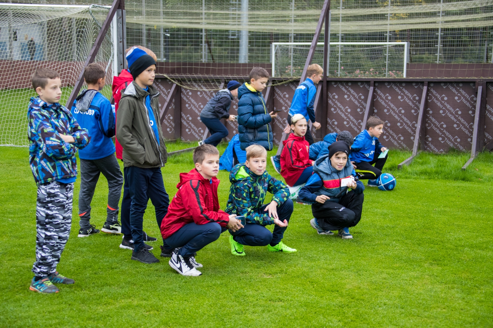 Воспитанники спортивного лагеря «Сосново» побывали в гостях у «Зенита»