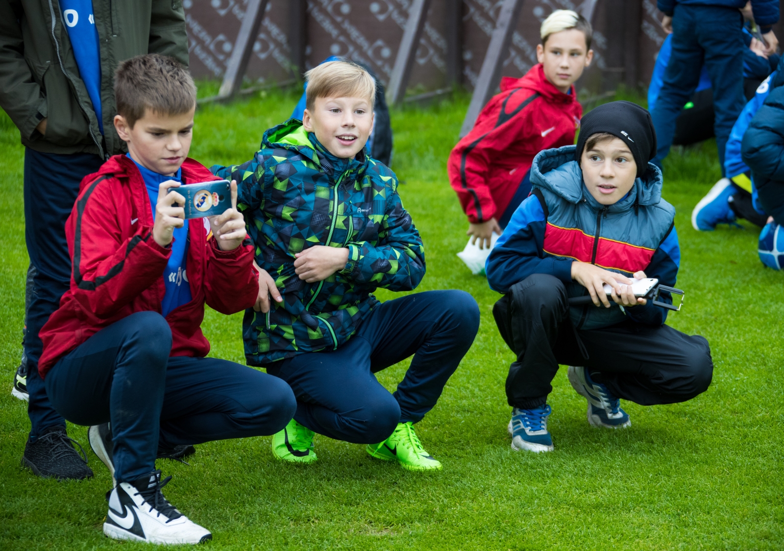 Воспитанники спортивного лагеря «Сосново» побывали в гостях у «Зенита»