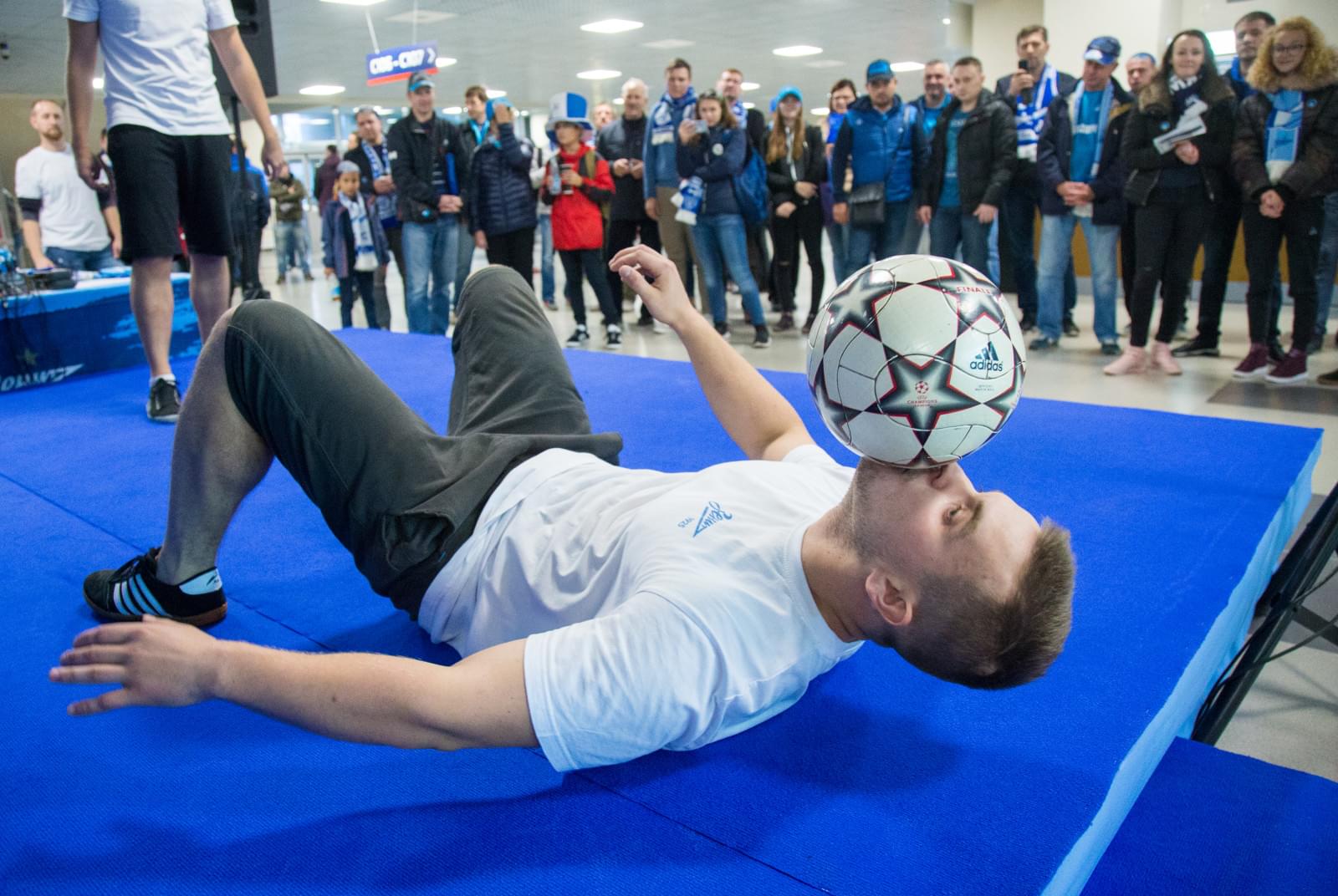 «Фан-Променад» перед матчем «Зенит» — «Реал Сосьедад»