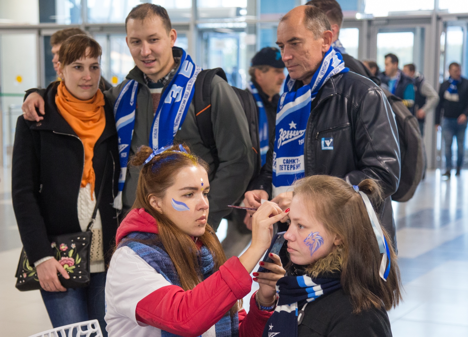 «Фан-Променад» перед матчем «Зенит» — «Реал Сосьедад»