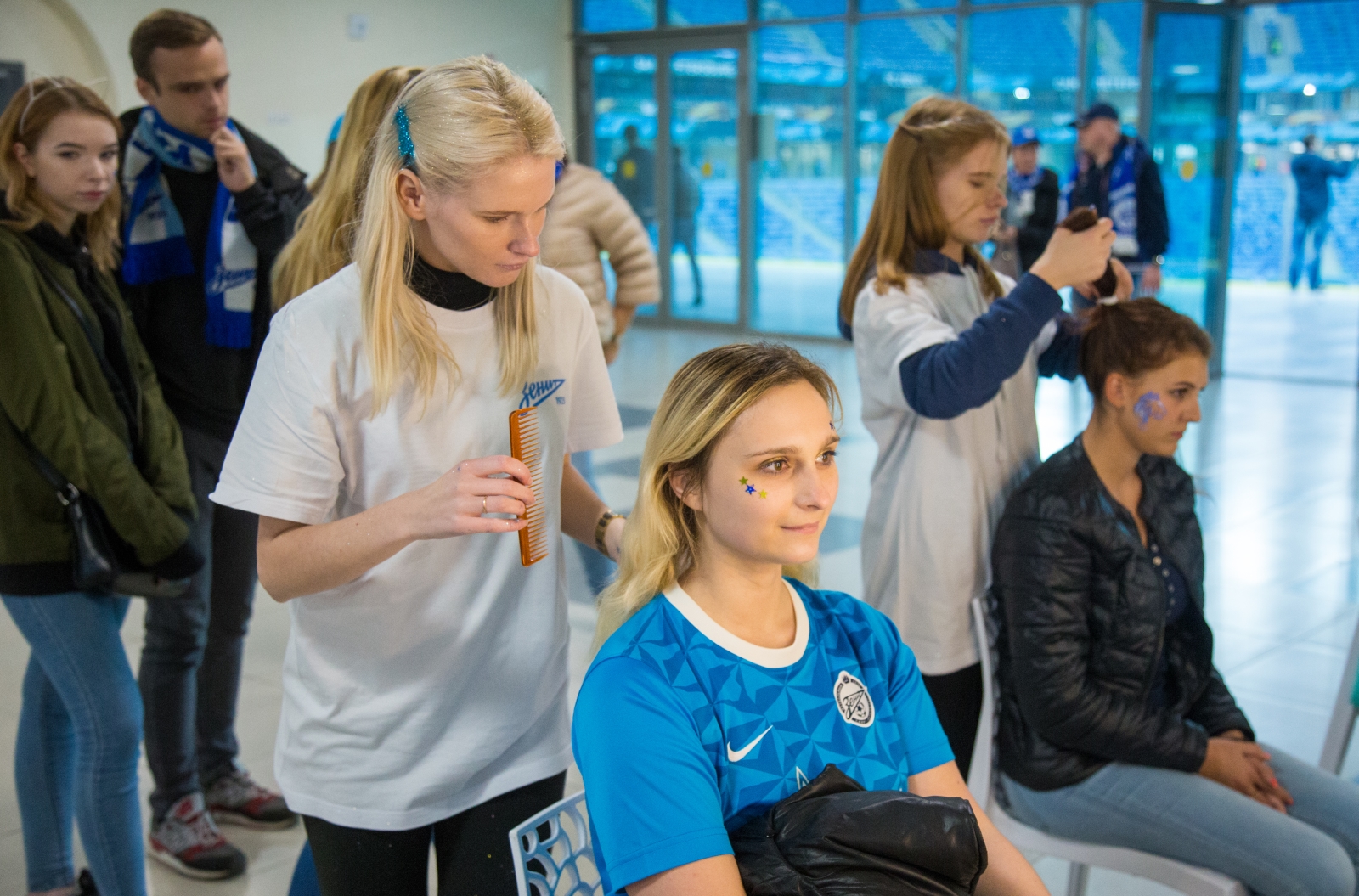 «Фан-Променад» перед матчем «Зенит» — «Реал Сосьедад»