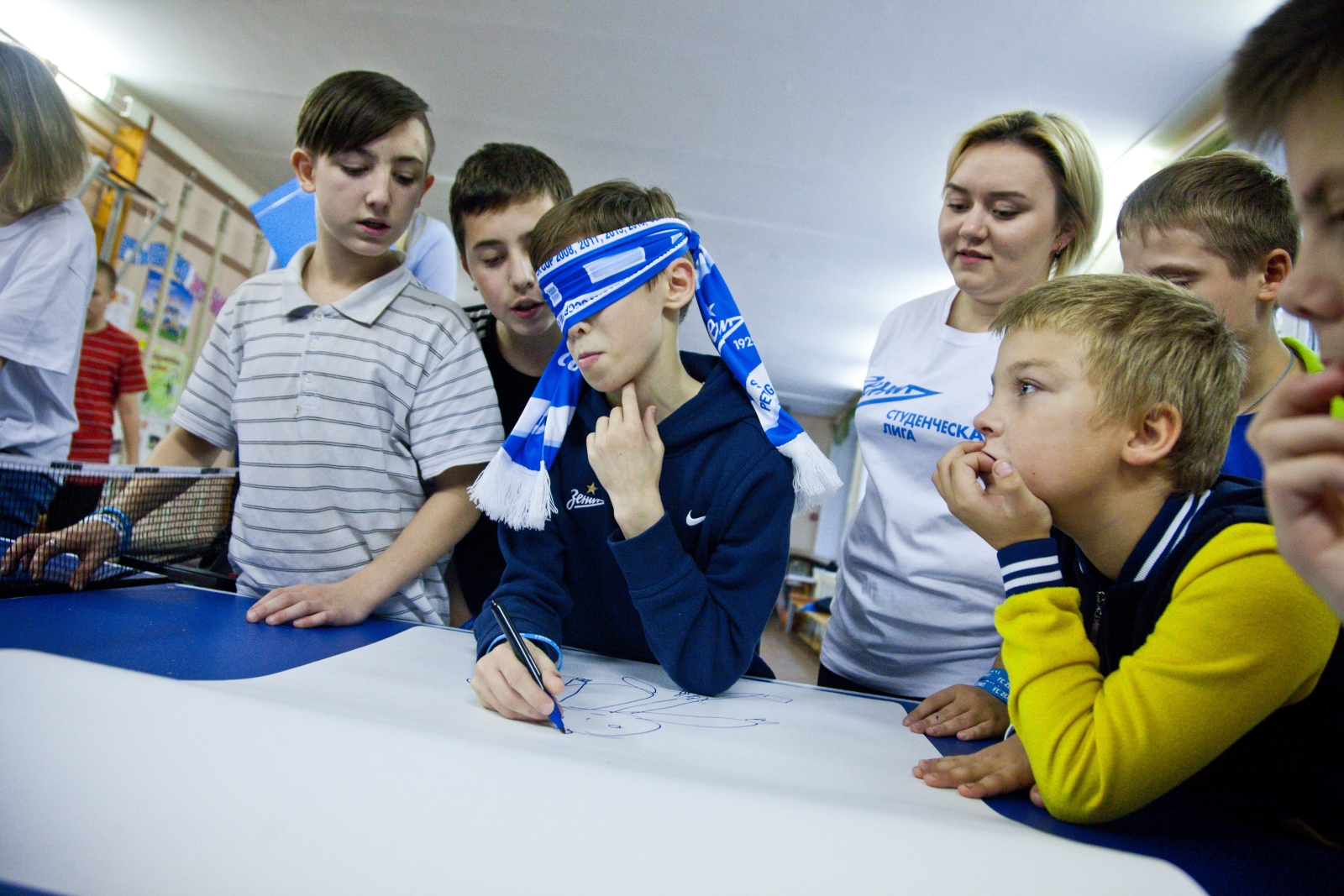 Синегривый Лев в гостях у детей из Детского дома