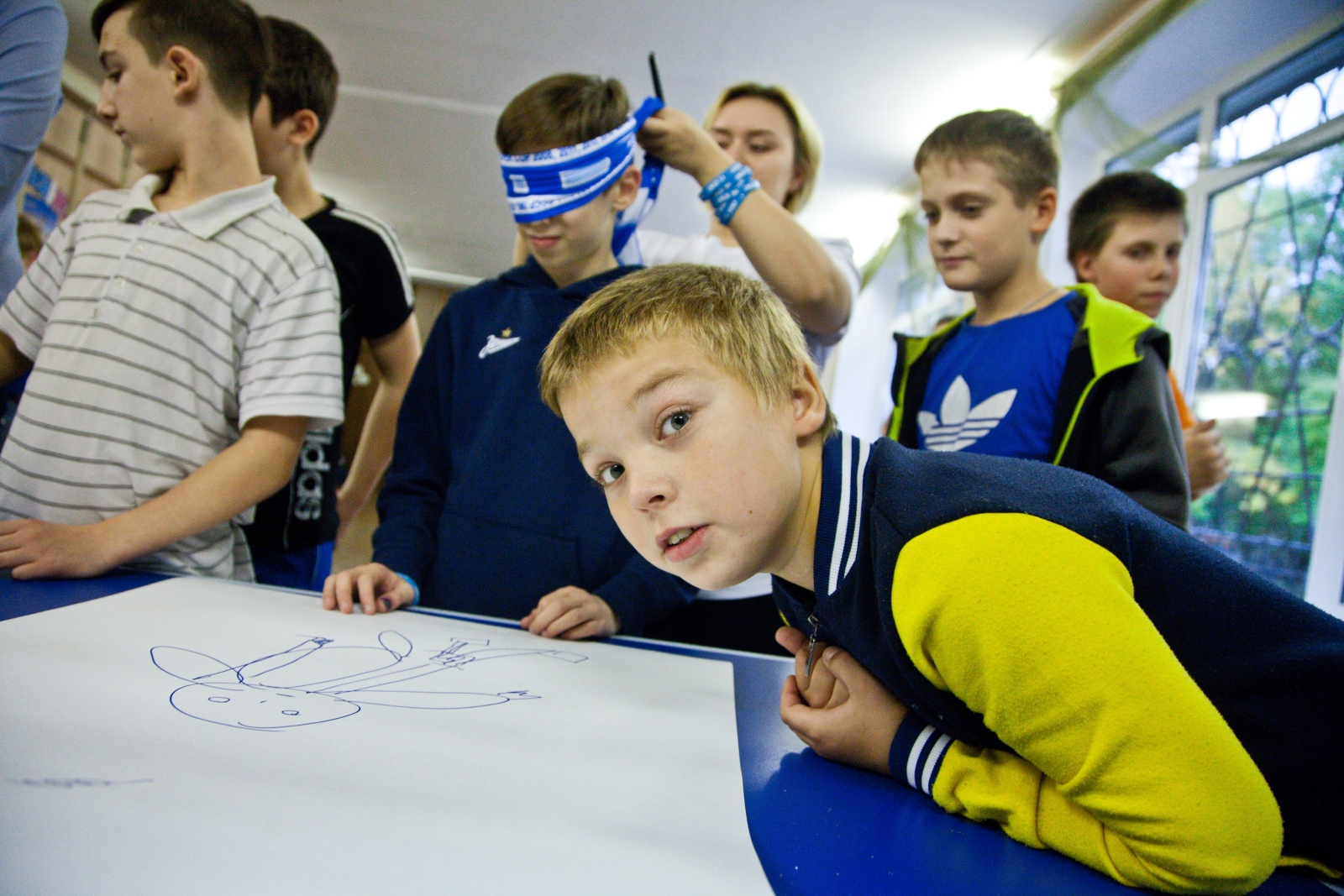 Синегривый Лев в гостях у детей из Детского дома