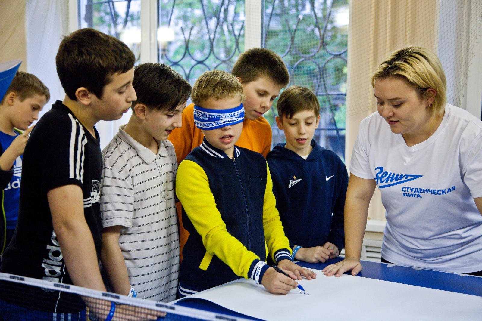 Синегривый Лев в гостях у детей из Детского дома