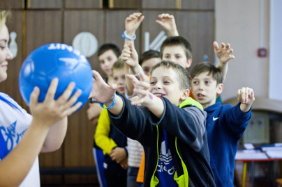 Синегривый Лев в гостях у детей из Детского дома
