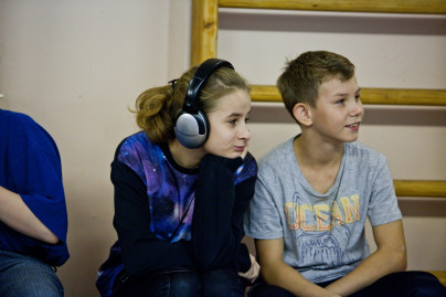 Синегривый Лев в гостях у детей из Детского дома