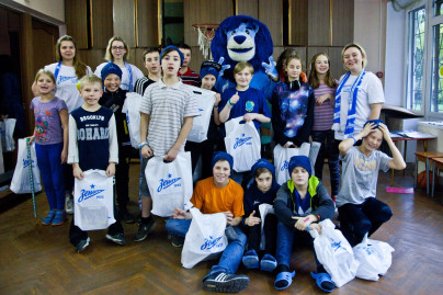 Синегривый Лев в гостях у детей из Детского дома