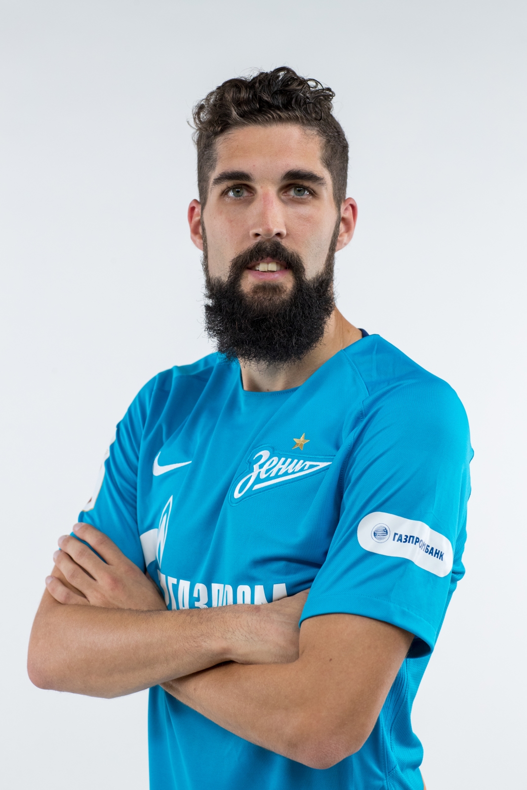 Фотосессия игроков основного состава ФК «Зенит» в новой игровой форме Nike сезона 2017/18