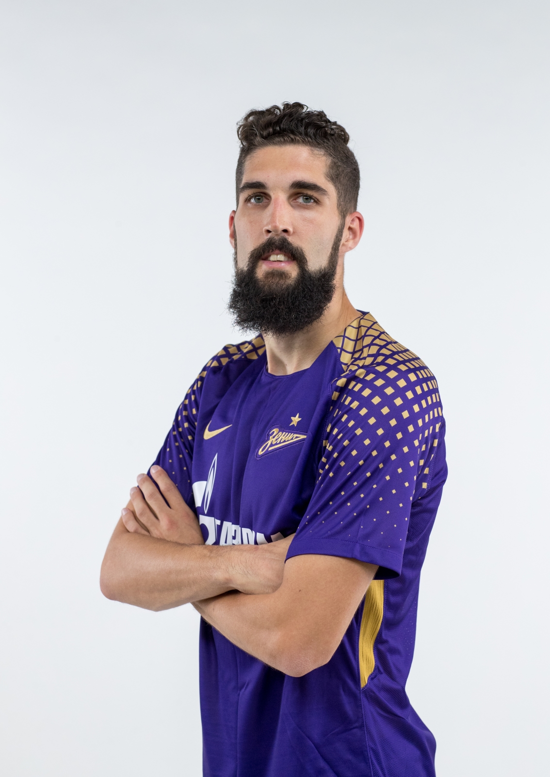 Фотосессия игроков основного состава ФК «Зенит» в новой игровой форме Nike сезона 2017/18