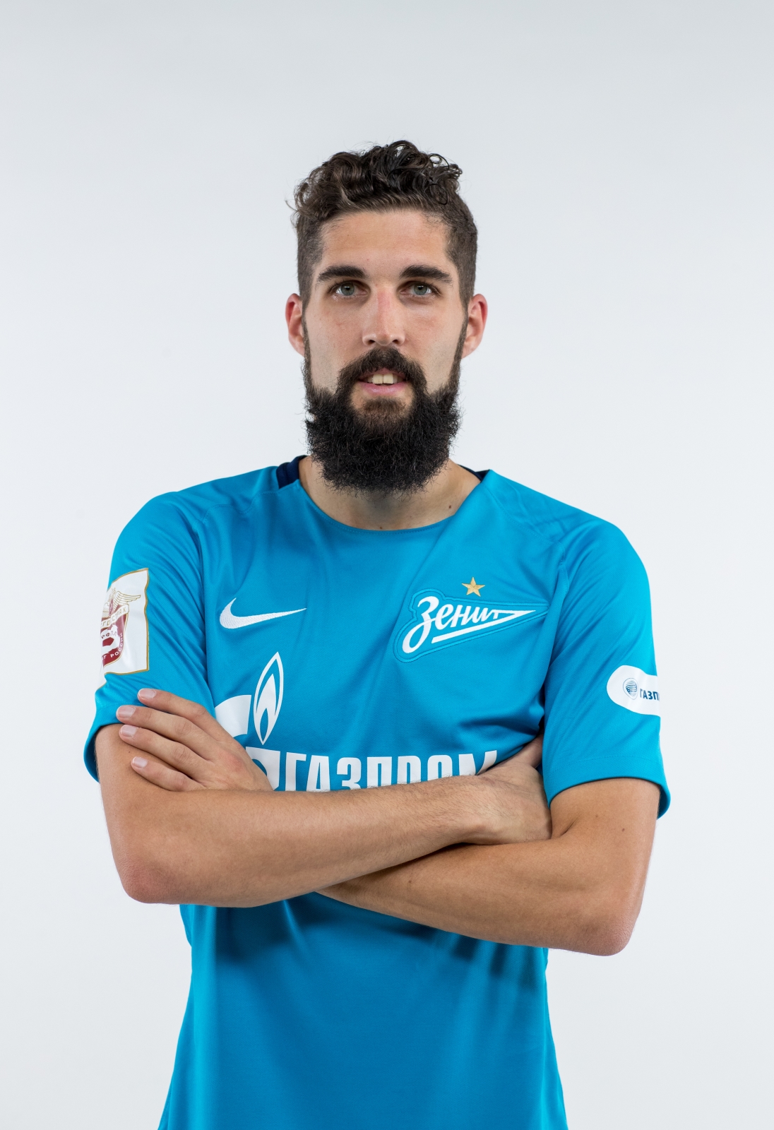 Фотосессия игроков основного состава ФК «Зенит» в новой игровой форме Nike сезона 2017/18