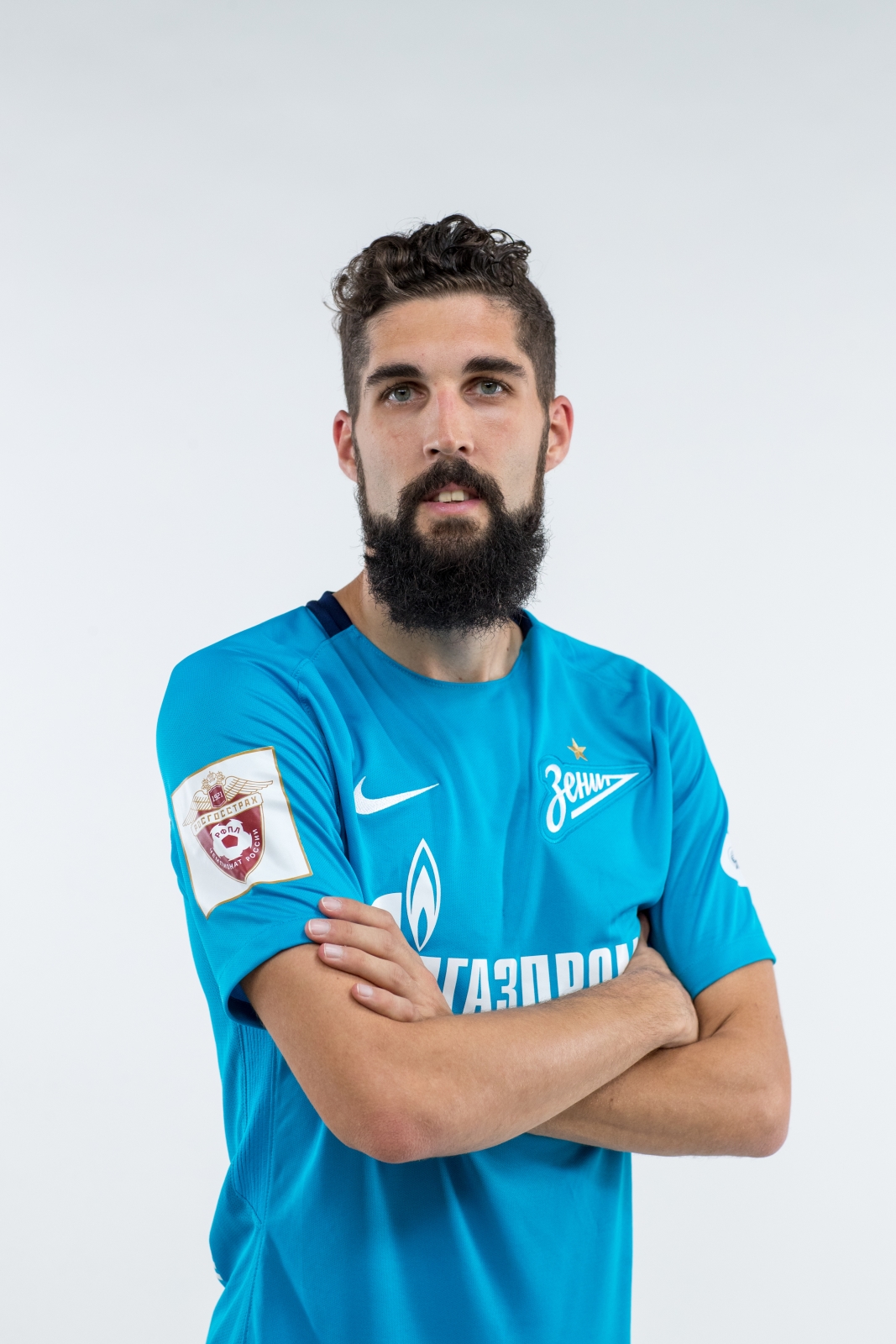 Фотосессия игроков основного состава ФК «Зенит» в новой игровой форме Nike сезона 2017/18