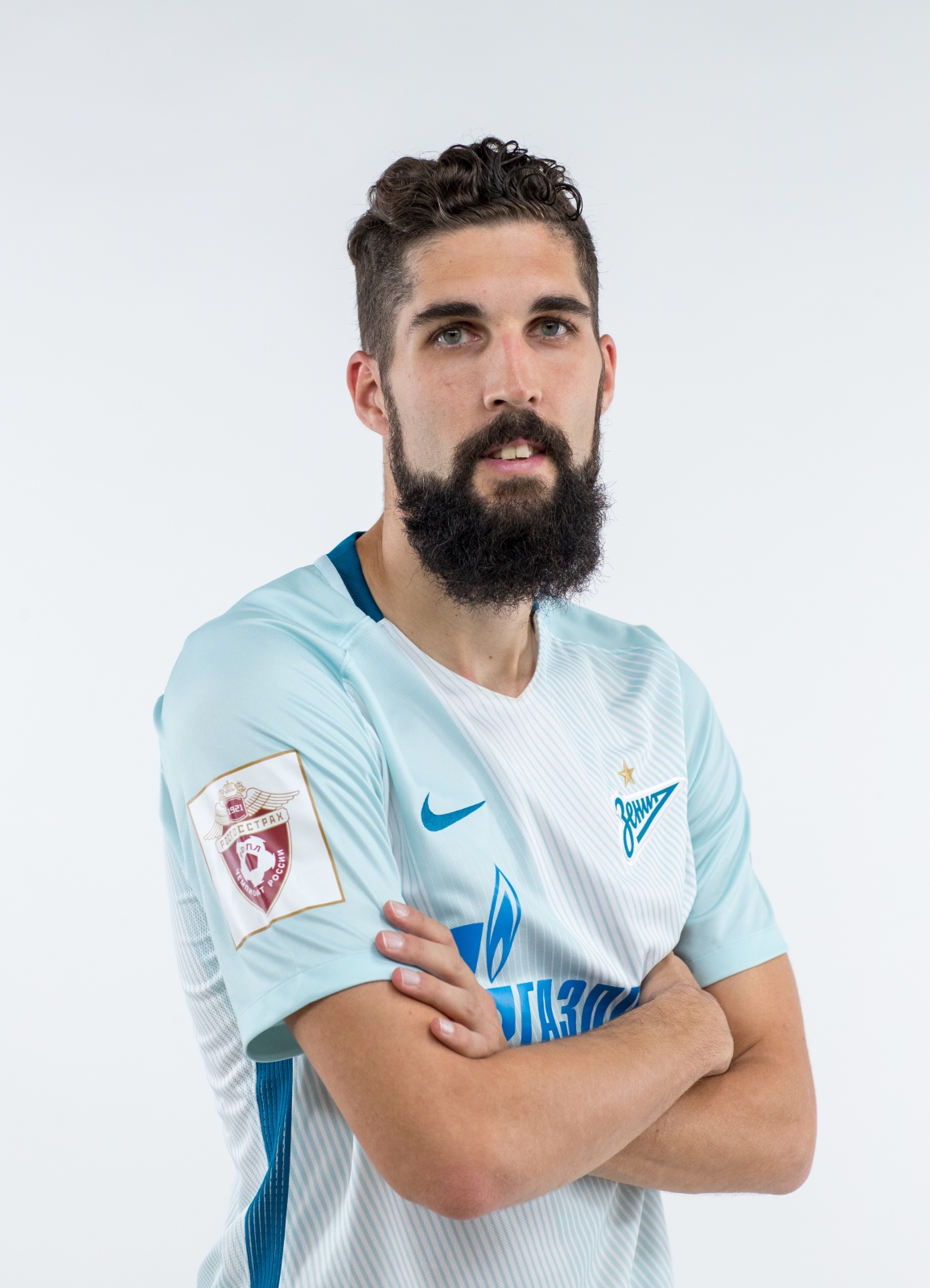 Фотосессия игроков основного состава ФК «Зенит» в новой игровой форме Nike сезона 2017/18