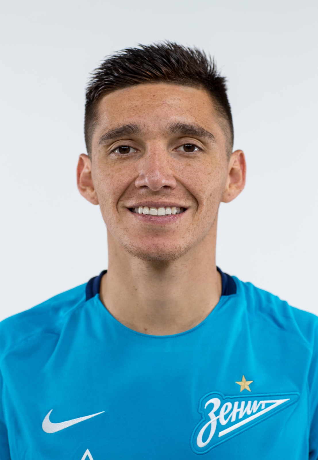 Фотосессия игроков основного состава ФК «Зенит» в новой игровой форме Nike сезона 2017/18