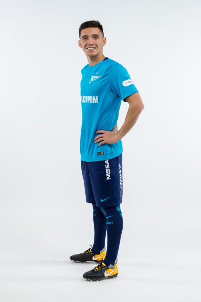 Фотосессия игроков основного состава ФК «Зенит» в новой игровой форме Nike сезона 2017/18