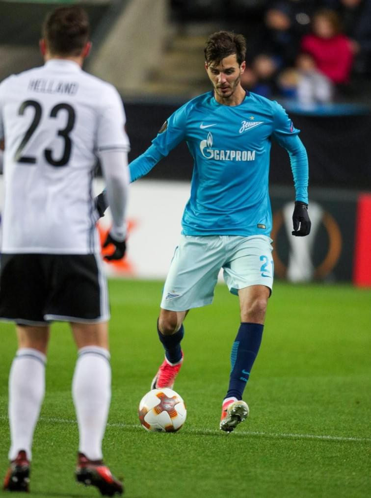 Лига Европы УЕФА 2017/18, 4 тур, «Русенборг» — «Зенит»