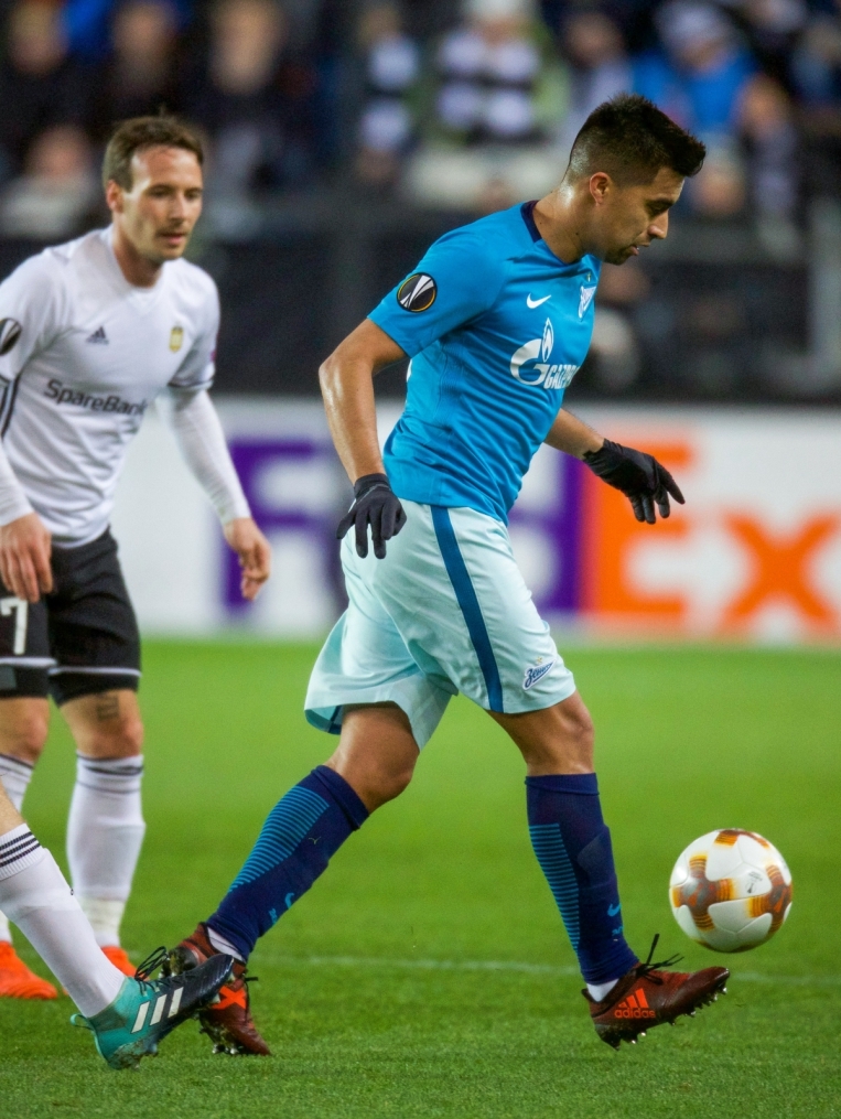 Лига Европы УЕФА 2017/18, 4 тур, «Русенборг» — «Зенит»