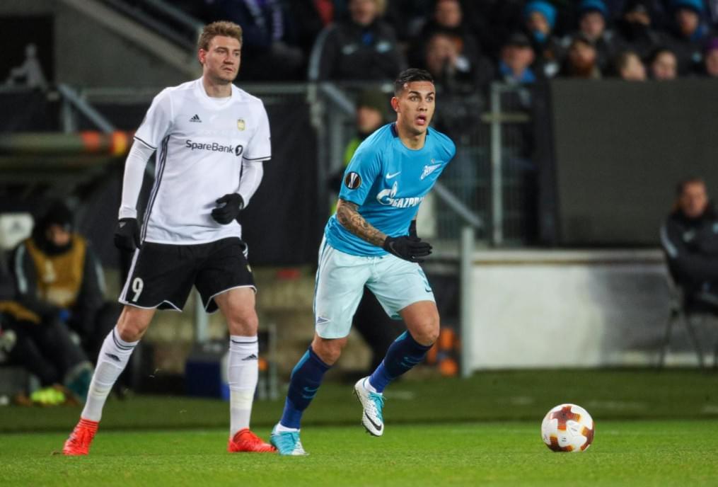 Лига Европы УЕФА 2017/18, 4 тур, «Русенборг» — «Зенит»