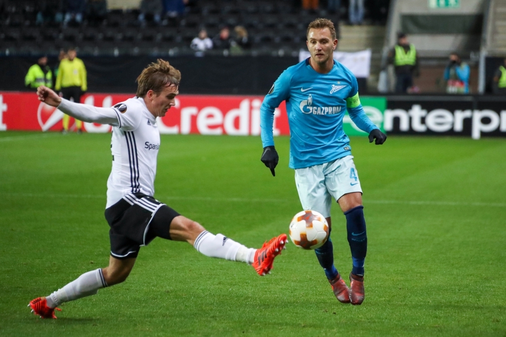 Лига Европы УЕФА 2017/18, 4 тур, «Русенборг» — «Зенит»