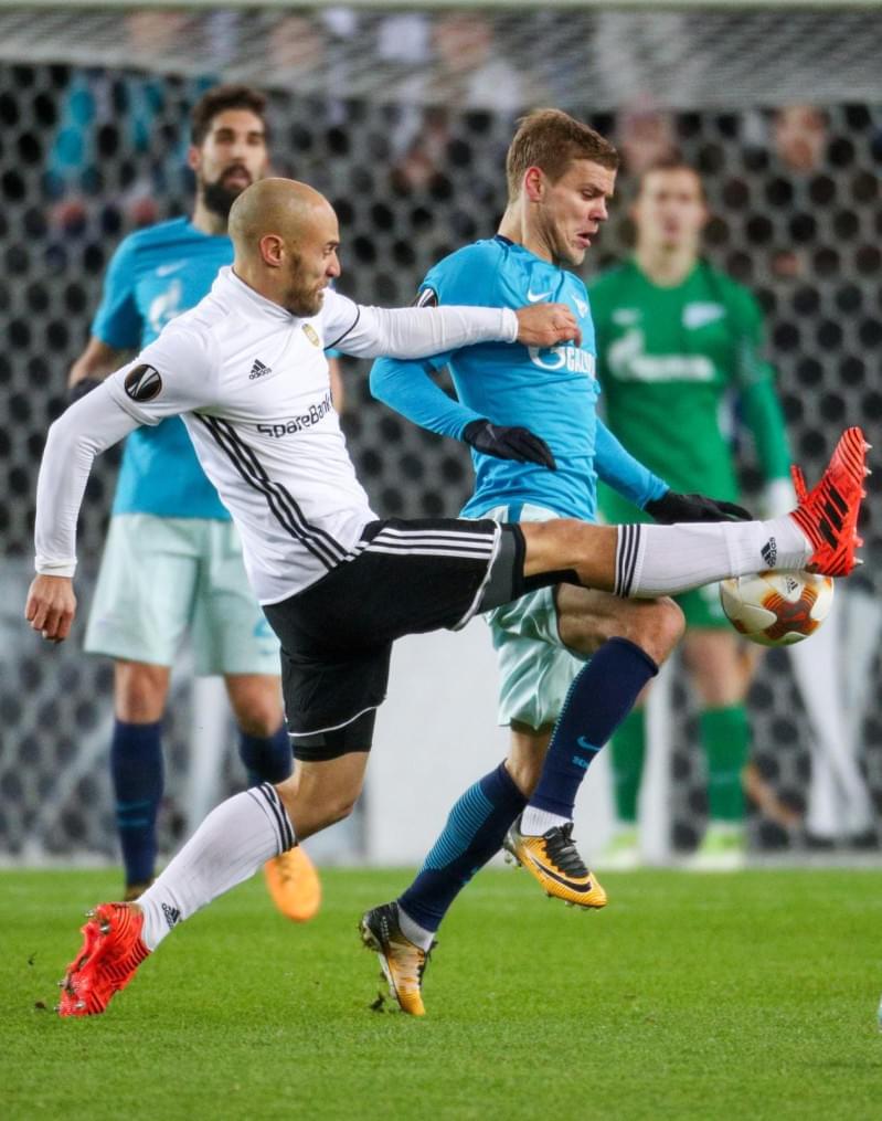 Лига Европы УЕФА 2017/18, 4 тур, «Русенборг» — «Зенит»