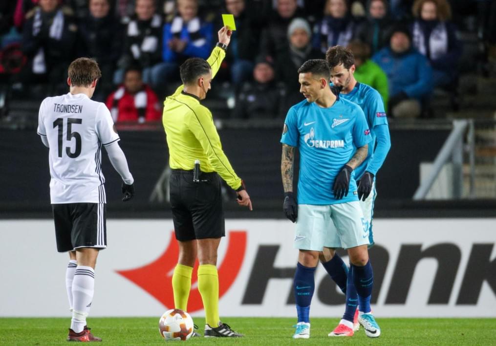 Лига Европы УЕФА 2017/18, 4 тур, «Русенборг» — «Зенит»