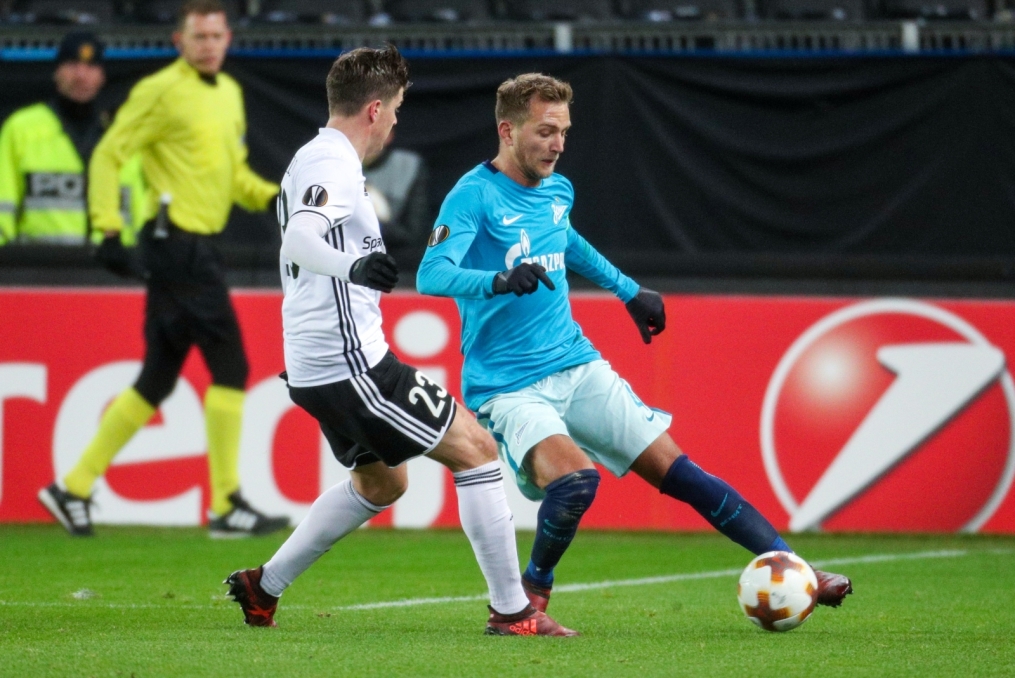 Лига Европы УЕФА 2017/18, 4 тур, «Русенборг» — «Зенит»