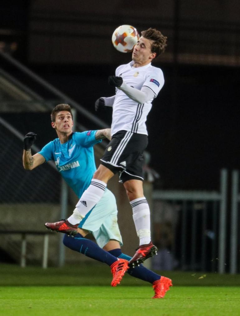 Лига Европы УЕФА 2017/18, 4 тур, «Русенборг» — «Зенит»