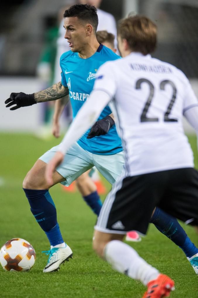 Лига Европы УЕФА 2017/18, 4 тур, «Русенборг» — «Зенит»