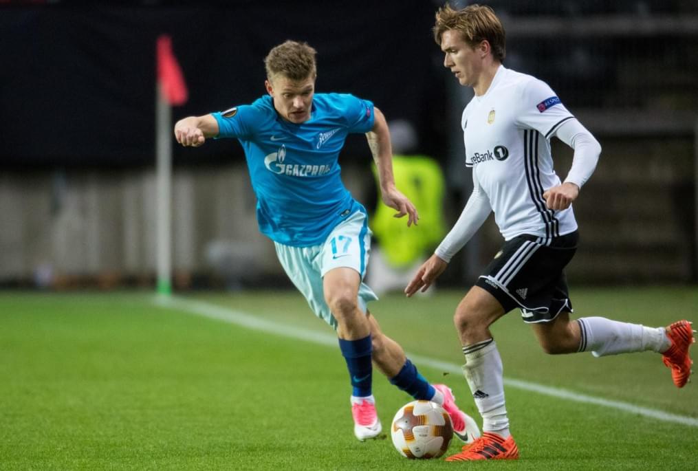 Лига Европы УЕФА 2017/18, 4 тур, «Русенборг» — «Зенит»