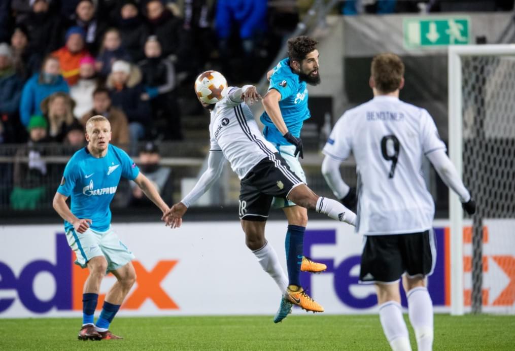 Лига Европы УЕФА 2017/18, 4 тур, «Русенборг» — «Зенит»