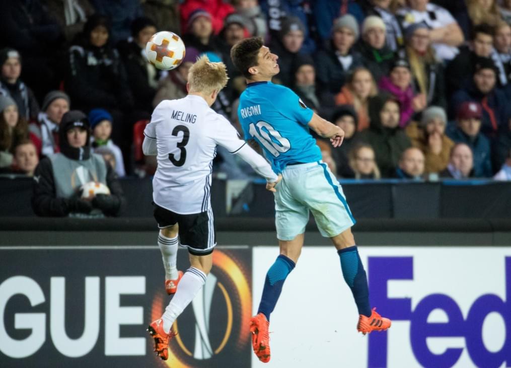 Лига Европы УЕФА 2017/18, 4 тур, «Русенборг» — «Зенит»