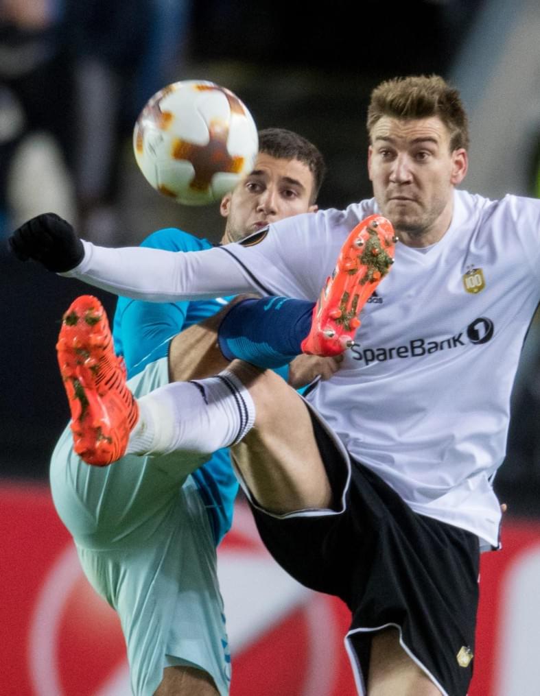 Лига Европы УЕФА 2017/18, 4 тур, «Русенборг» — «Зенит»